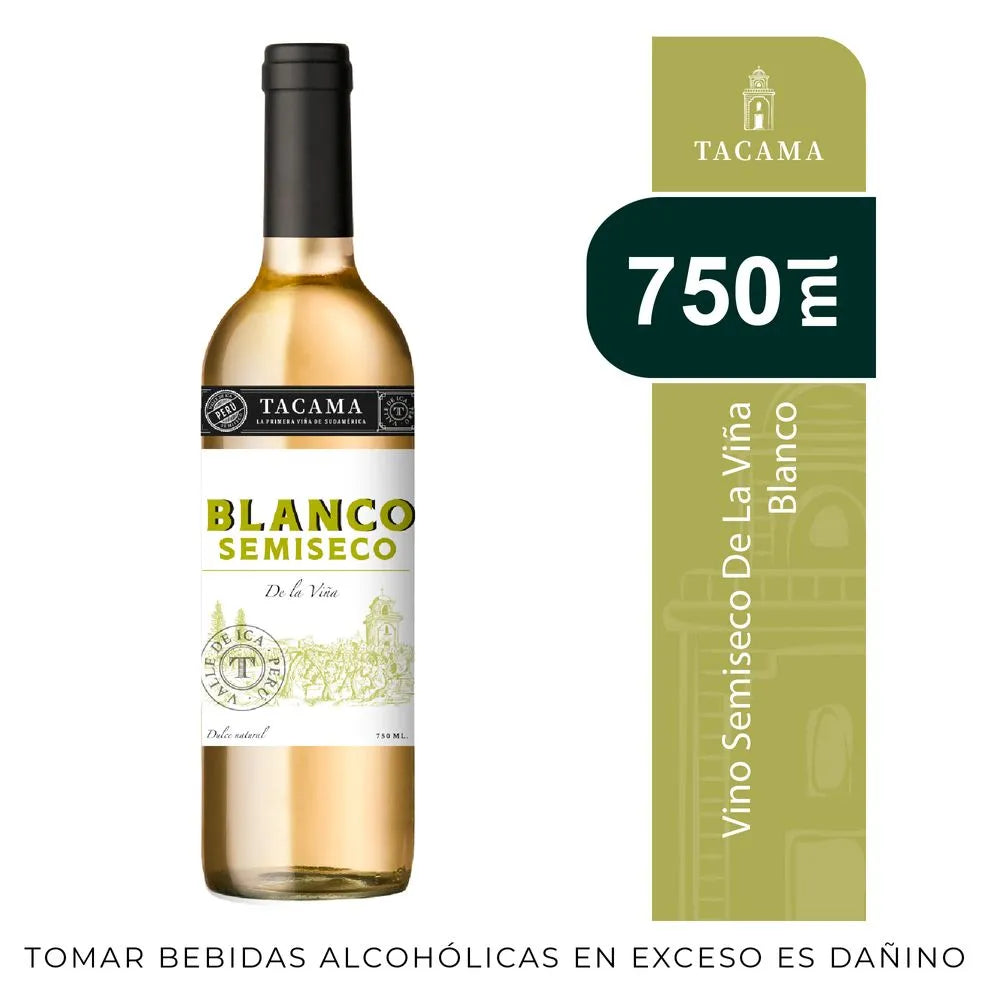Vino Tacama Blanco Semi Seco 750 ml