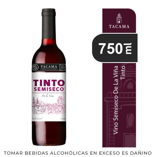 Vino Tacama Tinto Semi Seco 750 ml